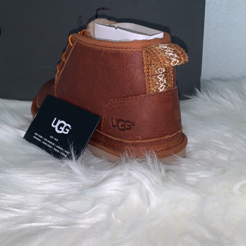 UGG Australia Neumel Leather Men's Boot - Picture 4 of 8